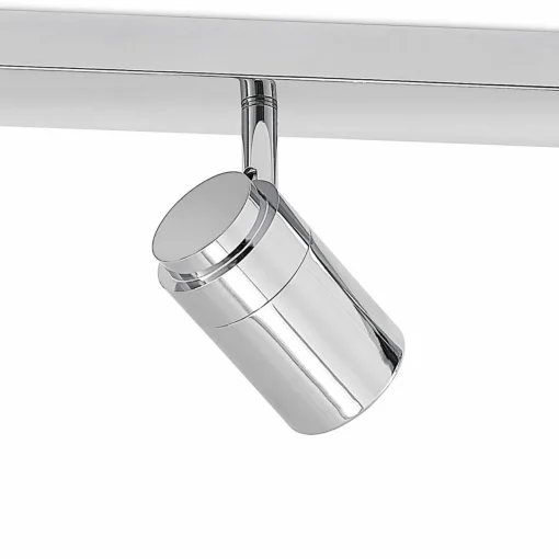 Lindby Remilan plafonnier avec spots, chromé, long| Spots Et Projecteurs Led|Spots