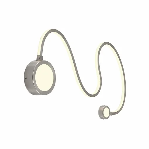 Lindby Rion applique LED, nickel| Appliques Murales Led|Appliques Murales