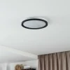 Lindby Smart Plafonnier LED Ardena, RGBIC, hauteur 8,5cm, Tuya| Plafonniers Led|Plafonniers
