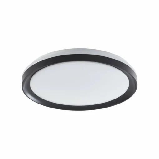 Lindby Smart Plafonnier LED Ardena, RGBIC, hauteur 8,5cm, Tuya| Plafonniers Led|Plafonniers