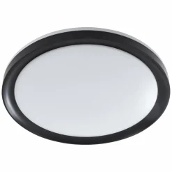 Lindby Smart Plafonnier LED Ardena, RGBIC, hauteur 8,5cm, Tuya| Plafonniers Led|Plafonniers