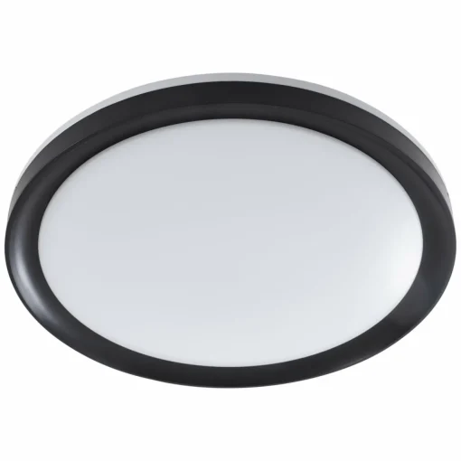 Lindby Smart Plafonnier LED Ardena, RGBIC, hauteur 8,5cm, Tuya| Plafonniers Led|Plafonniers