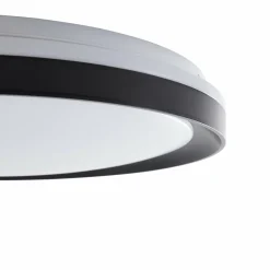 Lindby Smart Plafonnier LED Ardena, RGBIC, hauteur 8,5cm, Tuya| Plafonniers Led|Plafonniers