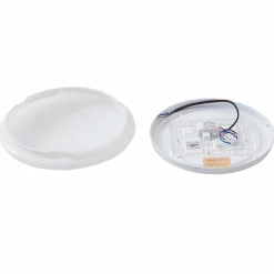 Lindby Smart Plafonnier LED Emeryn, 3.000 K, blanc, Tuya| Plafonniers Led|Plafonniers