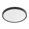 Lindby Smart Plafonnier LED Pravin, Ø 40 cm, CCT, noir| Plafonniers Led|Plafonniers