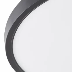 Lindby Smart Plafonnier LED Pravin, Ø 40 cm, CCT, noir| Plafonniers Led|Plafonniers