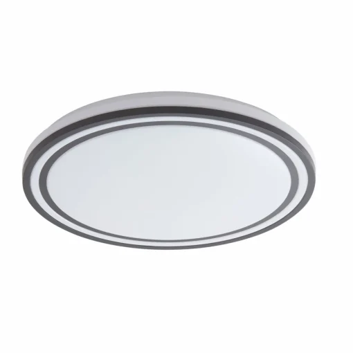 Lindby Smart Plafonnier LED Arvada, RGBIC, hauteur 7 cm, Tuya| Plafonniers Led|Plafonniers