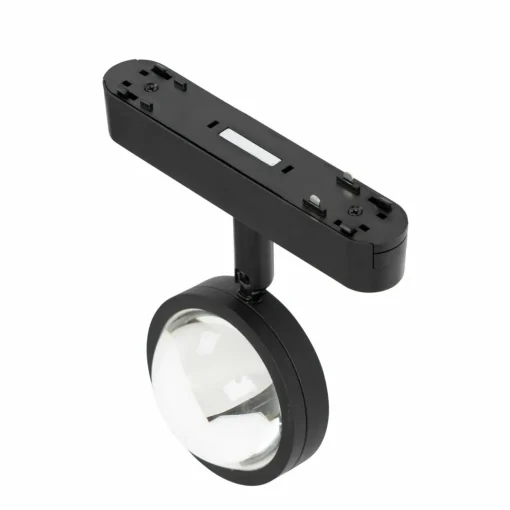 Lindby spot LED 48 V Lumaro, noir, Ø 7,3 cm, aluminium, intensité variable| Luminaires Led D'Intérieur