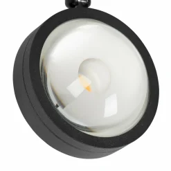 Lindby spot LED 48 V Lumaro, noir, Ø 7,3 cm, aluminium, intensité variable| Luminaires Led D'Intérieur