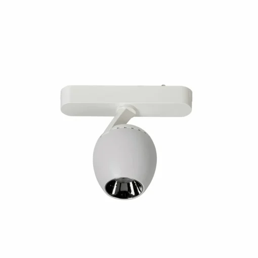 Lindby spot LED 48 V Lumaro, blanc, Ø6cm, plastique, intensité variable| Luminaires Led D'Intérieur