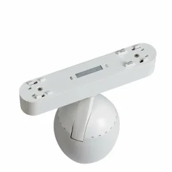 Lindby spot LED 48 V Lumaro, blanc, Ø6cm, plastique, intensité variable| Luminaires Led D'Intérieur