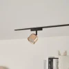 Lindby spot LED 48 V Lumaro, or rose, Ø 8,2cm, aluminium, intensité variable| Luminaires Led D'Intérieur