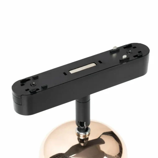 Lindby spot LED 48 V Lumaro, or rose, Ø 8,2cm, aluminium, intensité variable| Luminaires Led D'Intérieur