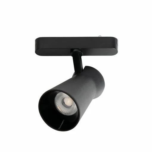 Lindby spot LED 48 V Lumaro, noir, Ø 7 cm, intensité variable| Luminaires Led D'Intérieur