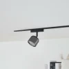 Lindby spot LED 48 V Lumaro, gris, Ø 8,2 cm, aluminium, intensité variable| Luminaires Led D'Intérieur