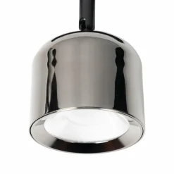 Lindby spot LED 48 V Lumaro, gris, Ø 8,2 cm, aluminium, intensité variable| Luminaires Led D'Intérieur