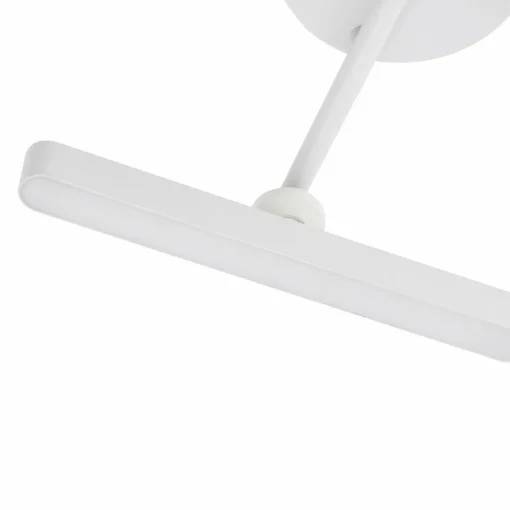 Lindby spot LED Eldrin, blanc, à 2 lampes, réglette lumineuse LED| Plafonniers Led|Plafonniers
