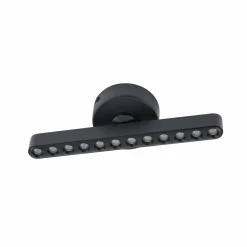 Lindby spot LED Eldrin, noir, à 1 lampe, points lumineux| Plafonniers Led|Plafonniers