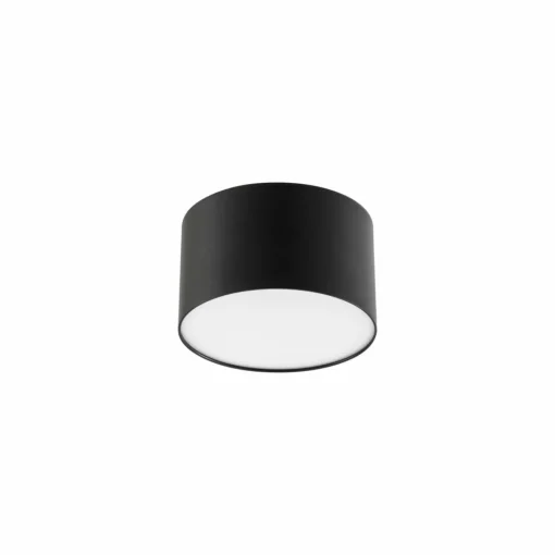 Lindby spot LED Nivoria, 11 x 6,5cm, noir sable, aluminium| Plafonniers Led|Plafonniers