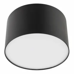 Lindby spot LED Nivoria, 11 x 6,5cm, noir sable, aluminium| Plafonniers Led|Plafonniers