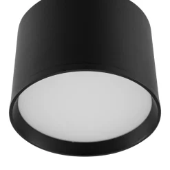 Lindby spot LED Nivoria, Ø 12 cm, noir sable, aluminium| Spots Et Projecteurs Led|Spots