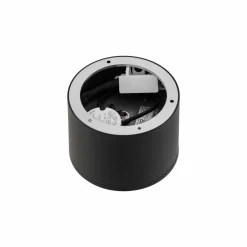 Lindby spot LED Nivoria, Ø 12 cm, noir sable, aluminium| Spots Et Projecteurs Led|Spots