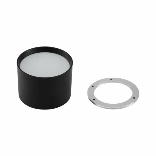 Lindby spot LED Nivoria, Ø 12 cm, noir sable, aluminium| Spots Et Projecteurs Led|Spots