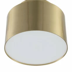 Lindby spot LED Nivoria, 11 x 8,8 cm, doré, alu| Spots Et Projecteurs Led|Spots