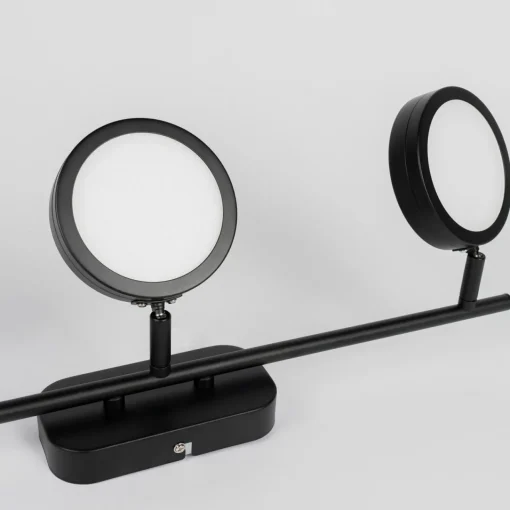 Lindby spot Neros, noir, 3 lampes, 55 cm, CCT, fer| Spots Et Projecteurs Led|Spots