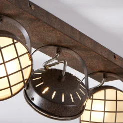 Lindby spot Tamin, couleur rouille, 3 lampes, verre, G9| Spots Et Projecteurs Led|Spots