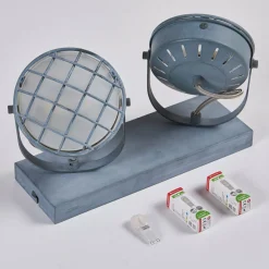 Lindby spot Tamin, gris, à 2 lampes, verre, G9| Spots Et Projecteurs Led|Spots