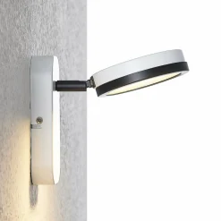 Lindby spot Vesim, blanc, à 1 lampe, hauteur 15 cm, fer| Spots Et Projecteurs Led|Spots