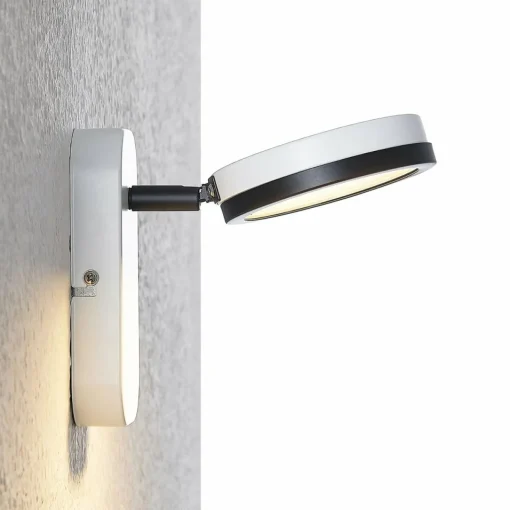 Lindby spot Vesim, blanc, à 1 lampe, hauteur 15 cm, fer| Spots Et Projecteurs Led|Spots