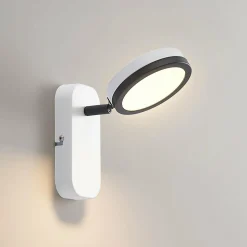 Lindby spot Vesim, blanc, à 1 lampe, hauteur 15 cm, fer| Spots Et Projecteurs Led|Spots