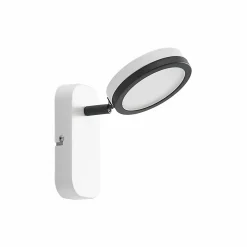 Lindby spot Vesim, blanc, à 1 lampe, hauteur 15 cm, fer| Spots Et Projecteurs Led|Spots