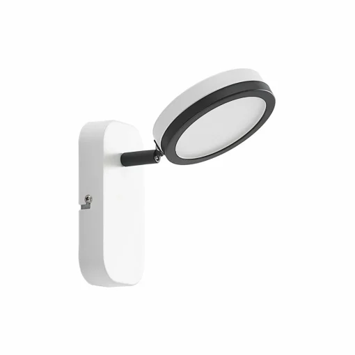 Lindby spot Vesim, blanc, à 1 lampe, hauteur 15 cm, fer| Spots Et Projecteurs Led|Spots