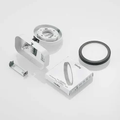 Lindby spot Vesim, blanc, à 1 lampe, hauteur 15 cm, fer| Spots Et Projecteurs Led|Spots