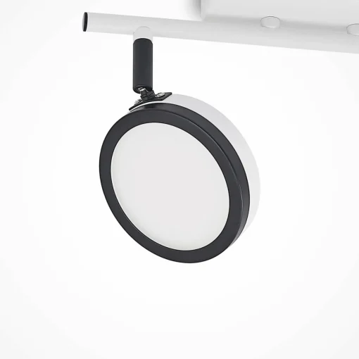 Lindby spot Vesim, blanc, à 2 lampes, 31,5 cm de long, fer| Spots Et Projecteurs Led|Spots