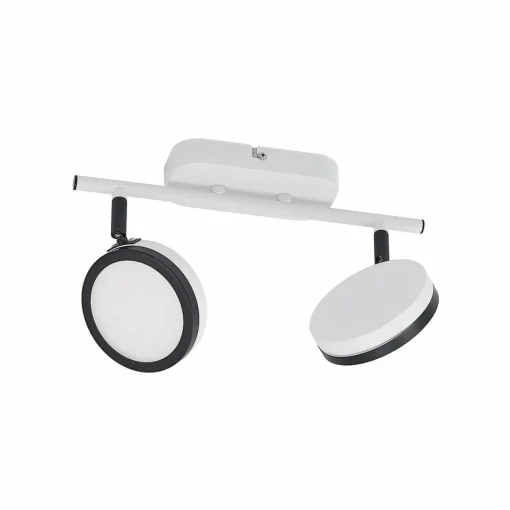 Lindby spot Vesim, blanc, à 2 lampes, 31,5 cm de long, fer| Spots Et Projecteurs Led|Spots