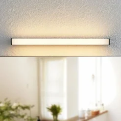 Lindby Ulisan lampe salle bain LED angles 58,8 cm| Appliques Murales Led|Appliques Murales