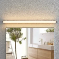 Lindby Ulisan lampe salle bain LED ronde 88,8 cm| Appliques Murales Led|Appliques Murales