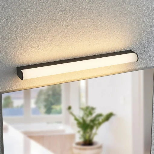Lindby Ulisan lampe salle bain LED ronde 58,8 cm| Appliques Murales Led|Appliques Murales