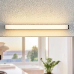 Lindby Ulisan lampe salle bain LED ronde 58,8 cm| Appliques Murales Led|Appliques Murales