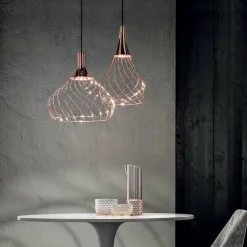 Stilnovo Look cage - suspension LED Mongolfier_P2| Suspensions Led|Suspensions