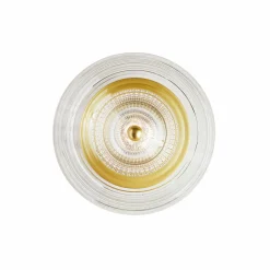 LOOM DESIGN applique murale LED Glow doré/clair Ø 16 cm acrylique| Appliques Murales Led|Appliques Murales