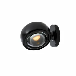 LOOM DESIGN applique murale LED Optic, noir Aluminium Ø 12 cm| Appliques Murales Led|Appliques Murales