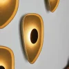 LOOM DESIGN applique murale LED Cozy, jaune, feutre, 40 x 31 cm| Appliques Murales Led|Appliques Murales