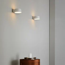 LOOM DESIGN applique murale LED Cookie, blanc, aluminium, Ø 15 cm| Appliques Murales Led|Appliques Murales