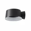 LOOM DESIGN applique murale LED Cookie noir aluminium Ø 15 cm| Appliques Murales Led|Appliques Murales