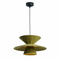 LOOM DESIGN Suspension LED Morphic, vert, feutre, Ø 50 cm| Suspensions Led|Suspensions